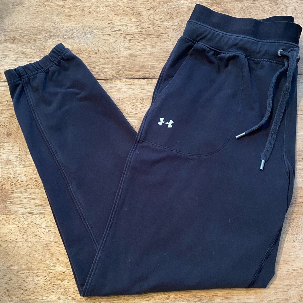 Under Armour Adult Unisex (See‎ Pics For Measurements) Black Joggers